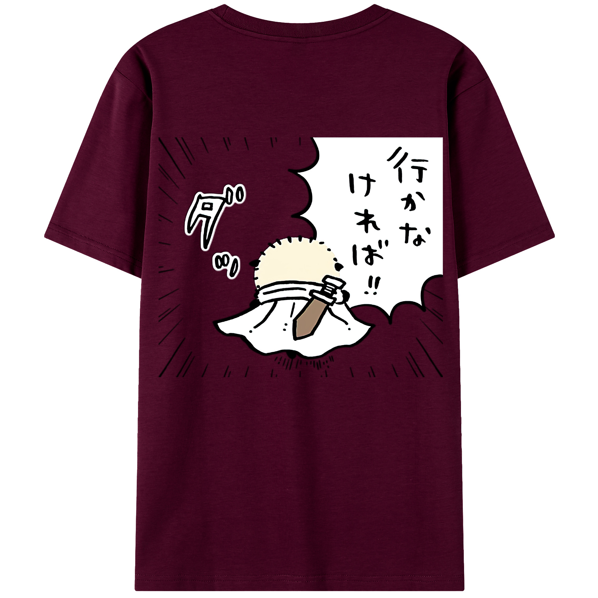 （画像用） ちいかわ ラッコ Chii-kawa Sea otter レディース半袖Tシャツ(バックプリント)
